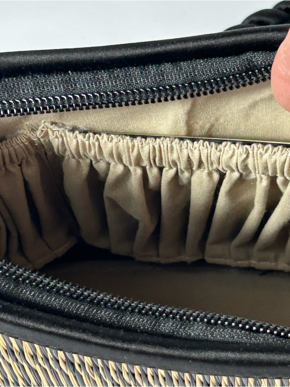 Basket‎ of Cambodia Saraye Purse Woven Grass Boho Handbag Spring Tatami Straps - Picture 15 of 16